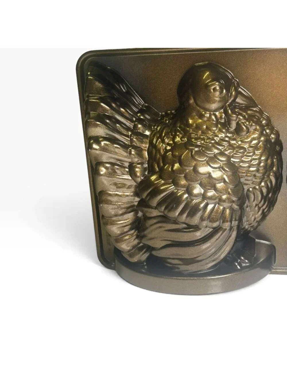 Nordic Ware Classic Turkey 3D Cake Pan Mold Thanksgiving 10 Cup Heavy Cast Alumi